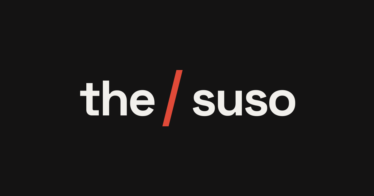 Thesuso — the/suso wordmark
